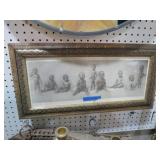 FRAMED BLACK AMERICANA PICTURE