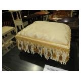 WOOD FRAMED PADDED FOOT OTTOMAN