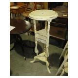 PAINTED WOOD 1 DWR PLANTSTAND TBL