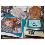 COOKBOOKS , SINGER MAGAZINES & MKISC