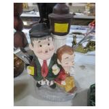 LAUREL & HARDY CERAMIC UTENSIL HOLDER