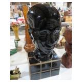 FULL SIZE GLASS HEAD BUST (HEAVY)
