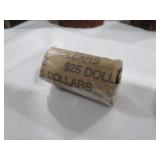 ROLL OF DOLLAR COINS UNSEARCHED