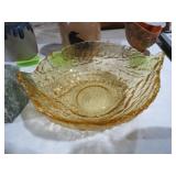 11 INCH VINTAGE CARNIVAL BOWL