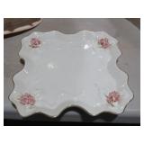 UNIQUE CERAMIC CRACKER BARREL TRAY