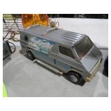 ERTL 1970S DODGE METAL STREET VAN