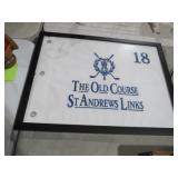 VINTAGE 18 HOLE GOLF FLAG 15X20