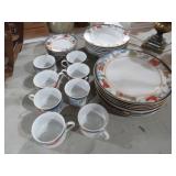 33 + PCS  AMERICAN ATELIER WINTER VILLAGE CHINA