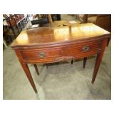 ANTIQUE MAHOGANY SWIVEL TOP GAME TABLE