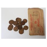 (19) 1919 P LINCOLN WHEAT PENNIES