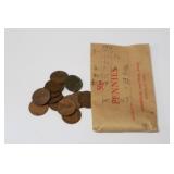 13 LINCOLN WHEAT PENNIES