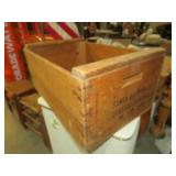 VTG COASTAL LEMON CO. WOOD SHIPPING CRATE