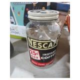 VTG NESCAFE INSTANT COFFEE JAR