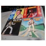 (4) ELVIS RECORDS