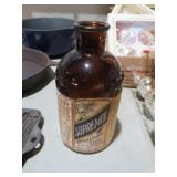 GLASS EMBALMING BOTTLE