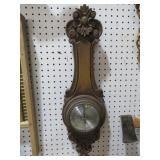 VTG WOOD LIKE BAROMETER WEATHER STATION