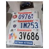 MARINE,AIR FORCE, & VIETNAM CAR TAGS