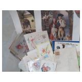 VINTAGE PHOTOGRAPHS & GREETING CARDS. MISC