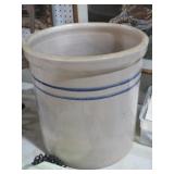 TEN GALLON BLUE BANDED CROCK