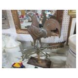 COPPER ROOSTER WEATHER VANE