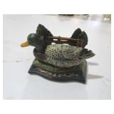 CAST IRON DUCK NAPKIN HOLDER