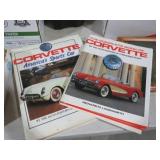 2 CORVETTE SPORT CAR BOOKS