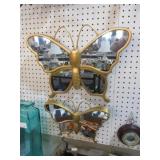 2 BUTTERFLY MIRRORS
