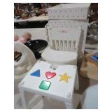 AMERICAN GIRL BITTY BABY HIGH CHAIR IN ORG BOX