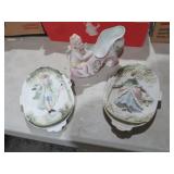 HAL-SEY & CHASE DISC, WALL PLAQUES, PLANTER