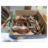COLLECTION OF WESTER BUCKLES AND BELTS