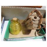 LARGE BIRD HOUSE AND BEE CATCHER