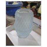 VIN FROSTED BLUE DIAMOND FAIRY LAMP