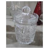 TOWLE LEADED CRYSTAL BISCUIT JAR