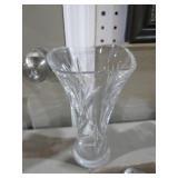 LENOX MEADOW CRYSTAL VASE