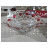 VINTAGE WESTMORELAND THOUSAND EYE CONSOLE BOWL