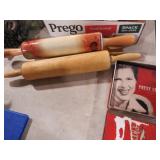 CERAMIC AND WOOD ROLLING PIN, PATSY CLINE CD