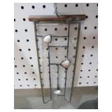 LEADED GLASS WALL HANGING