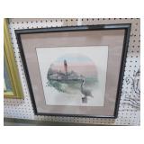 P BUCKLEY MOSS SANIBEL LIGHTHOUSE PRINT