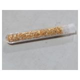 TUBE OF GOLD FLAKES
