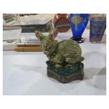 CAST IRON RABBIT DOOR STOP