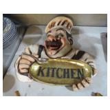 UNIQUE RESIN CHEF & KITCHEN SIGN