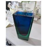 MURANO SOMMERSO ART GLASS VASE