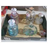 COLL. OF PERFUME BOTTLES - SOME VINTAGE