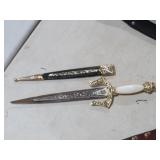 PEARL HANDLE ORNATE LETTER OPENER