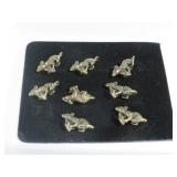 COLLECTION OF BRASS MINI MICE