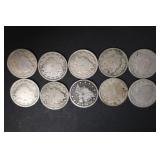 (10) MISC DATE V NICKELS