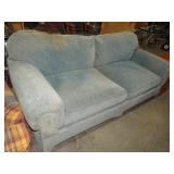 HARDEN BLUE CLOTH ARM SOFA