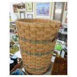 VIN LARGE WOVEN BASKET WITH HANDLES