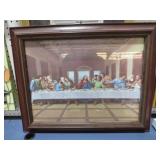 FRAMED LAST SUPPER PRINT