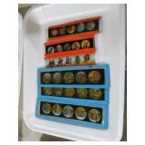 6 VIN MAGIC LANTERN PROJECTOR GLASS SLIDES